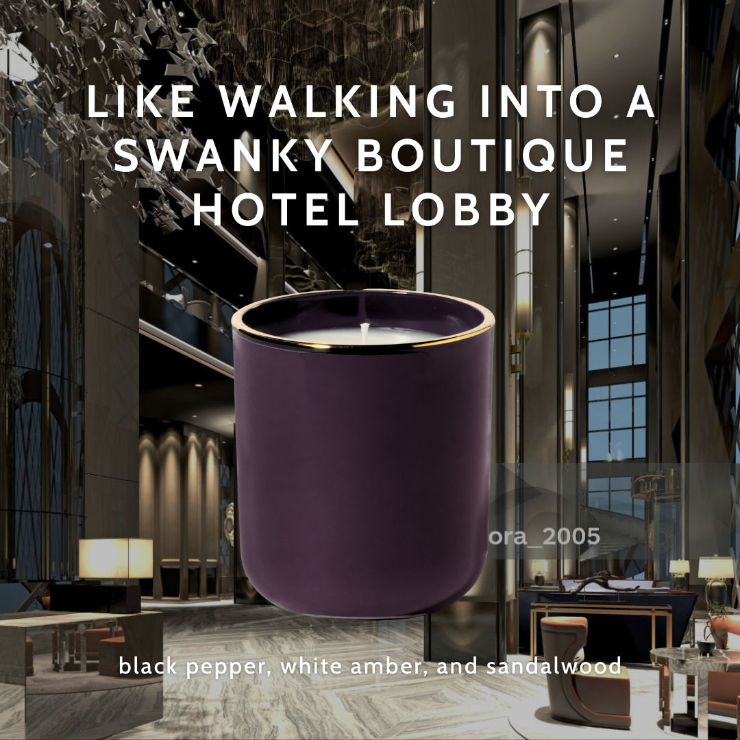 Empyrean Cavalcade Glass Candle