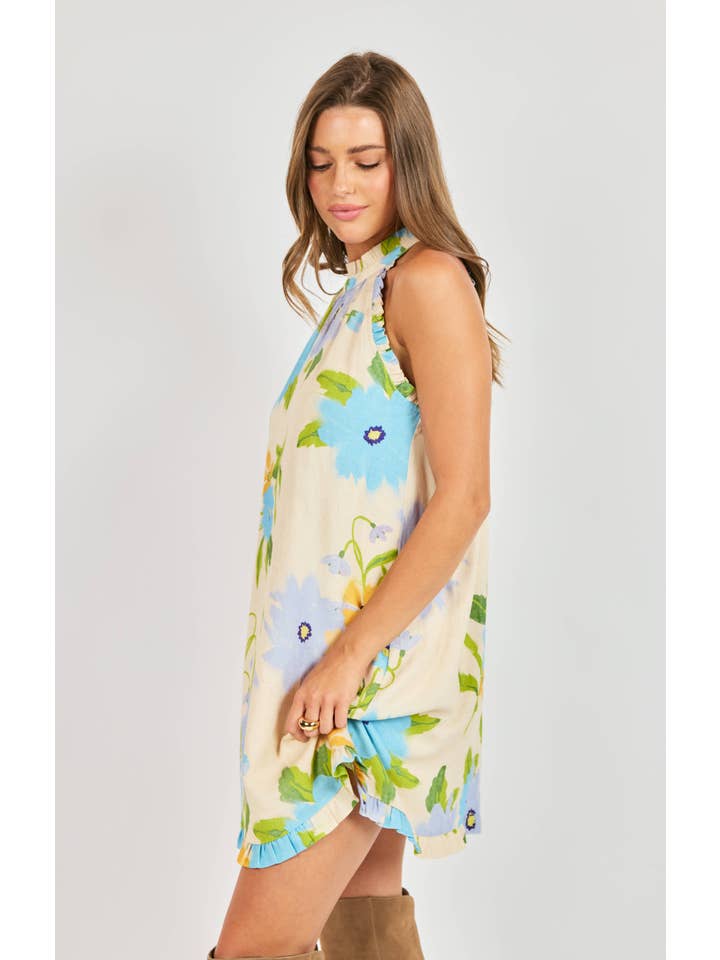 Fresh Cut Mini Dress *FINAL SALE*