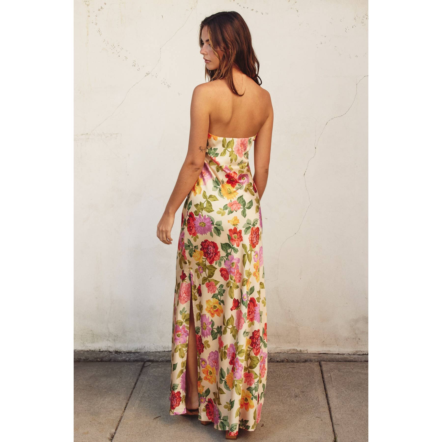 Gift of Love Strapless Maxi Dress
