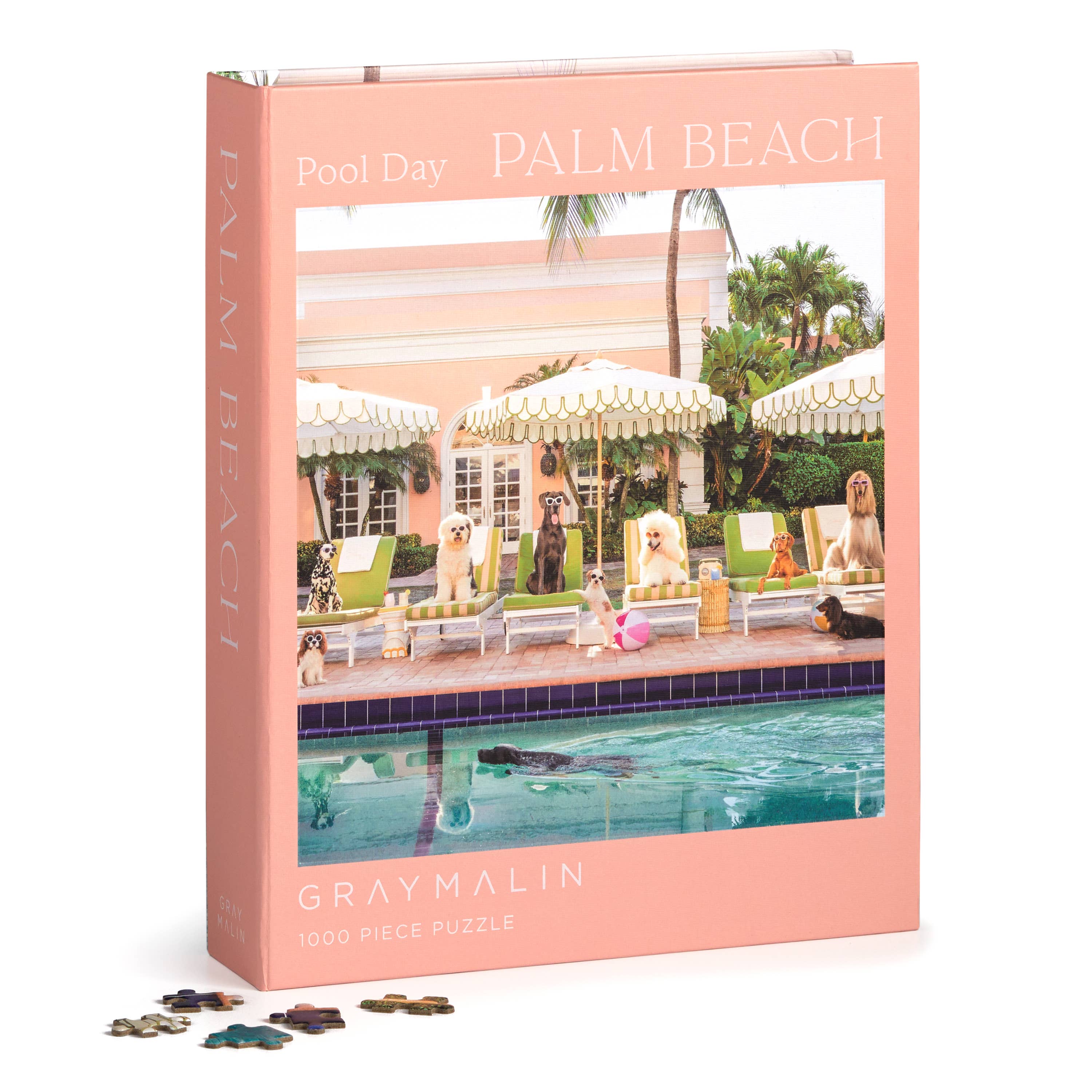 Palm Beach Gray Malin 1000 Piece Book Puzzle
