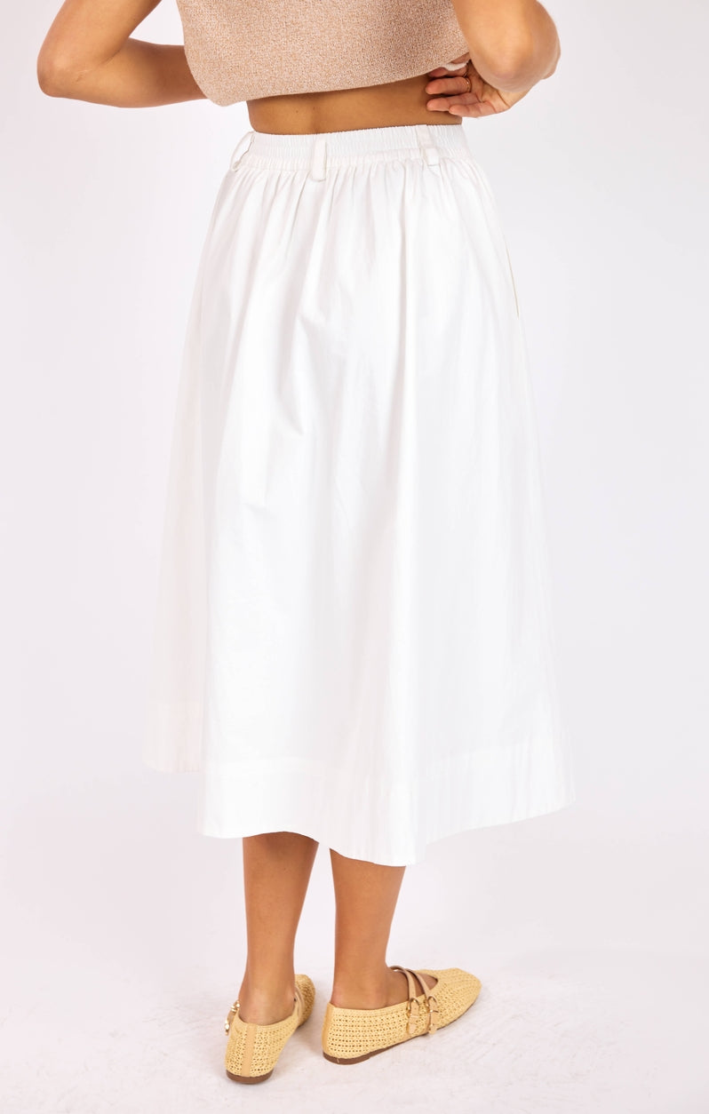 Lily Pond Midi Skirt