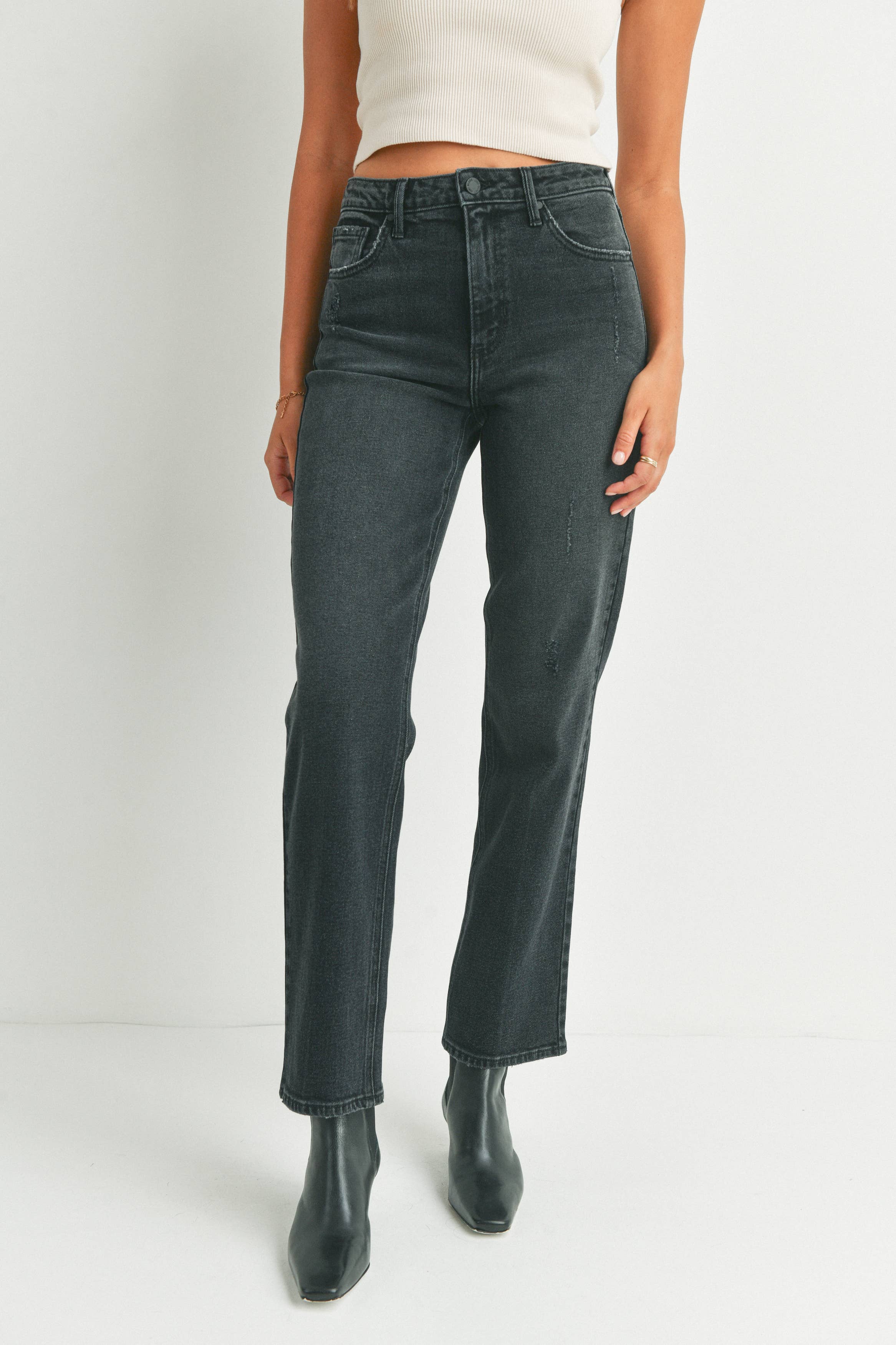 The Everything Straight - Washed Black