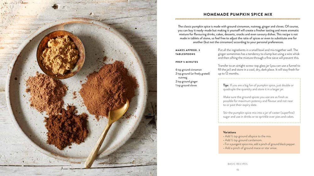 Pumpkin Spice Cookbook