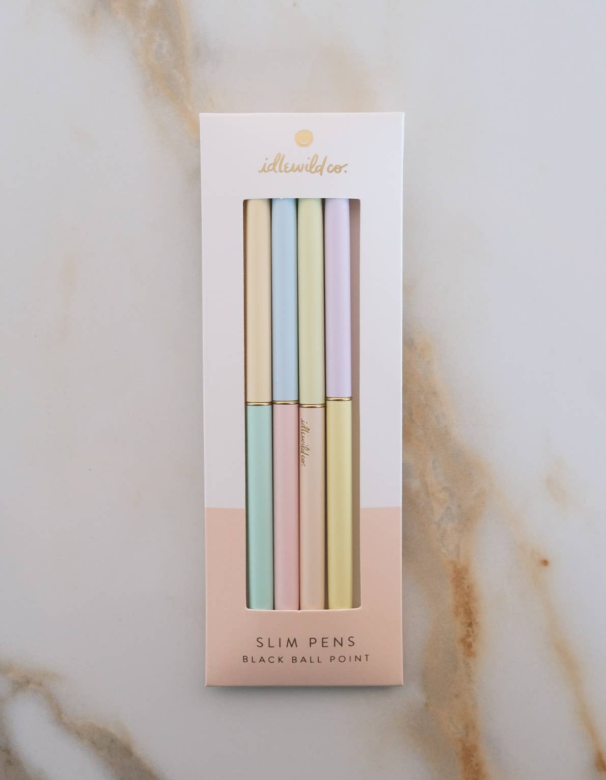 Pastel Lights Duo Tone Slim Pen Set