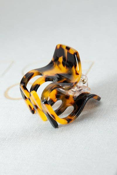 Cellulose Solid Hair Claw Clip