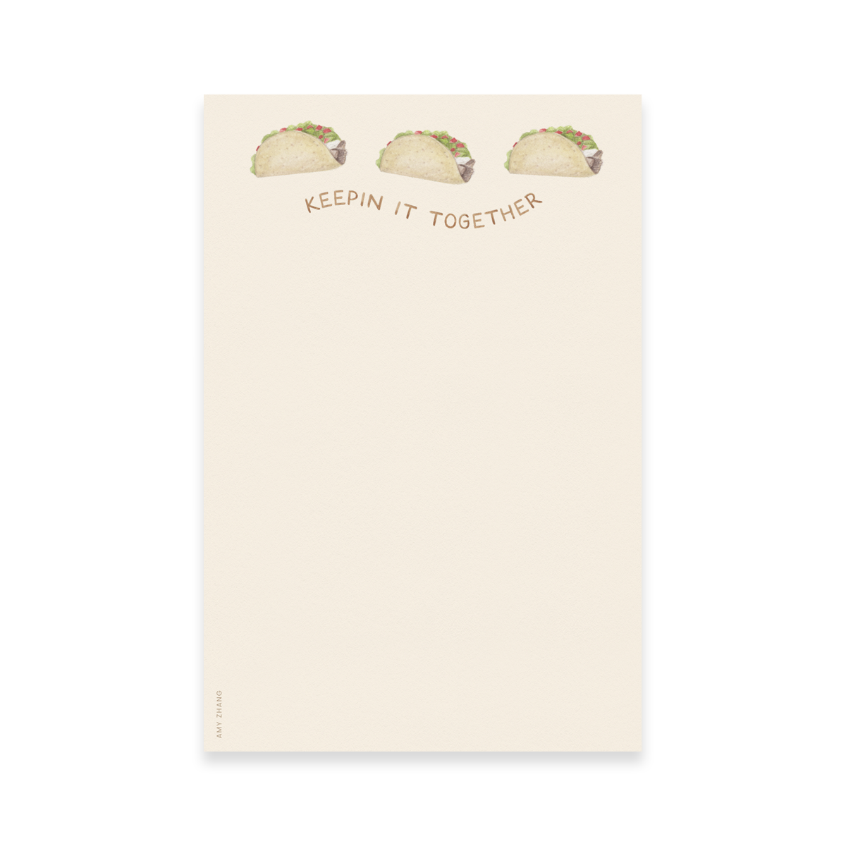 Keepin' It Together Notepad