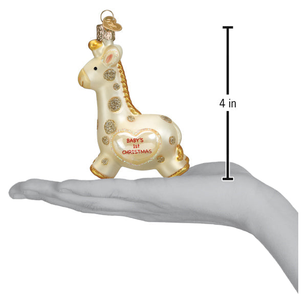 Baby's 1st Christmas Giraffe Ornament