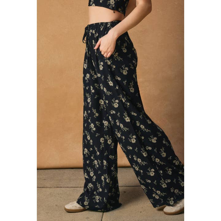 Dancing Moon Drawstring Pants