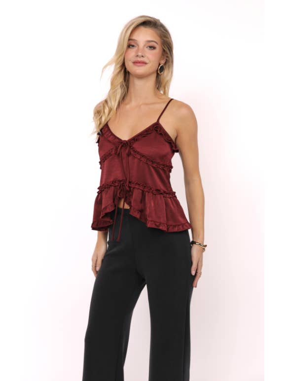 One Look Ruffle Top