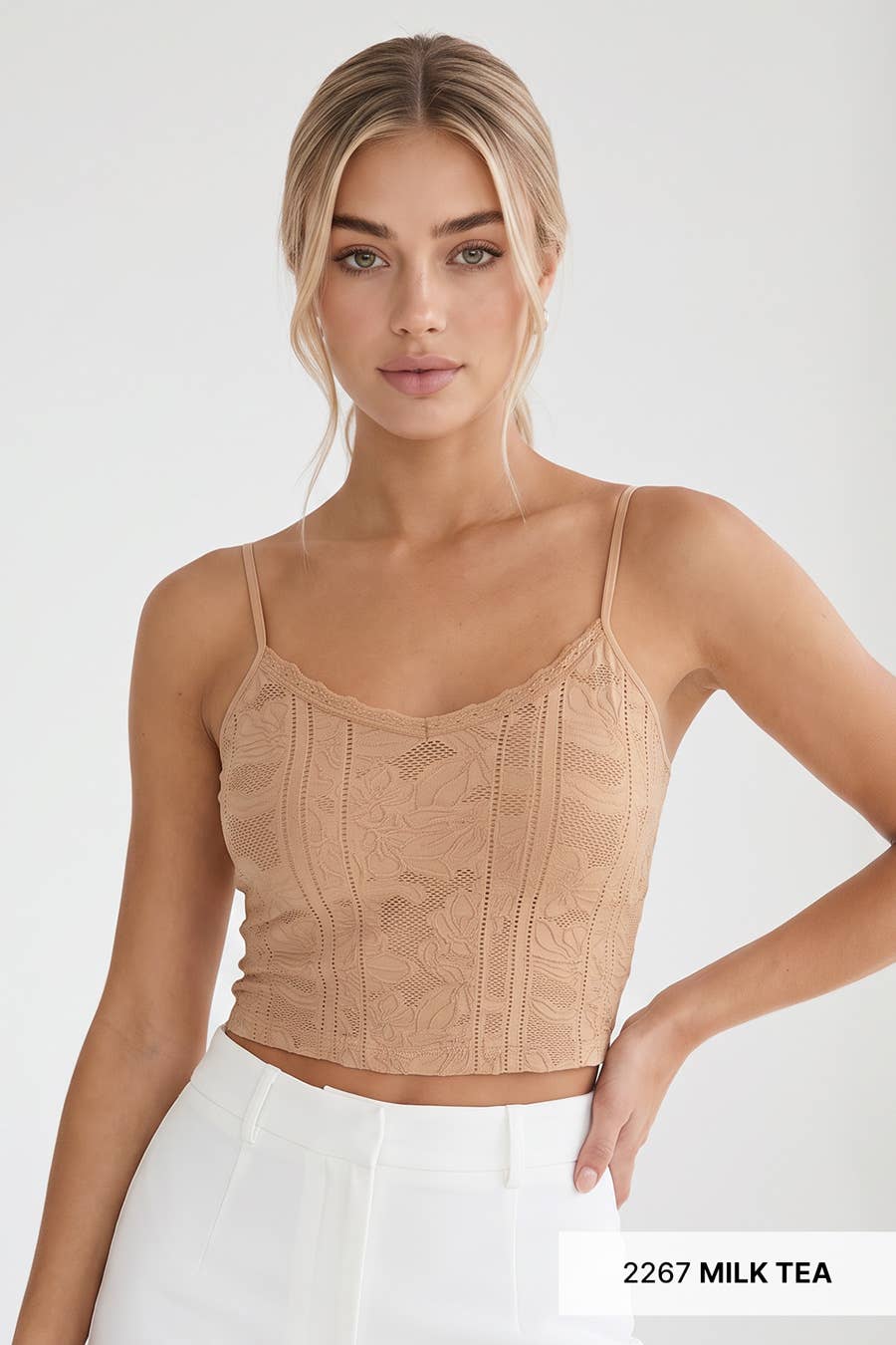 Double Lace Trim Cami