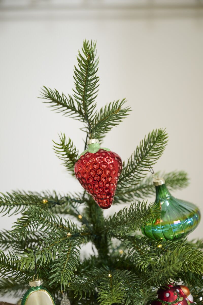 Juicy Strawberry Ornament