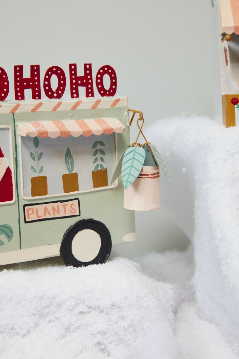 Santa's Plant Village - Plant Truck