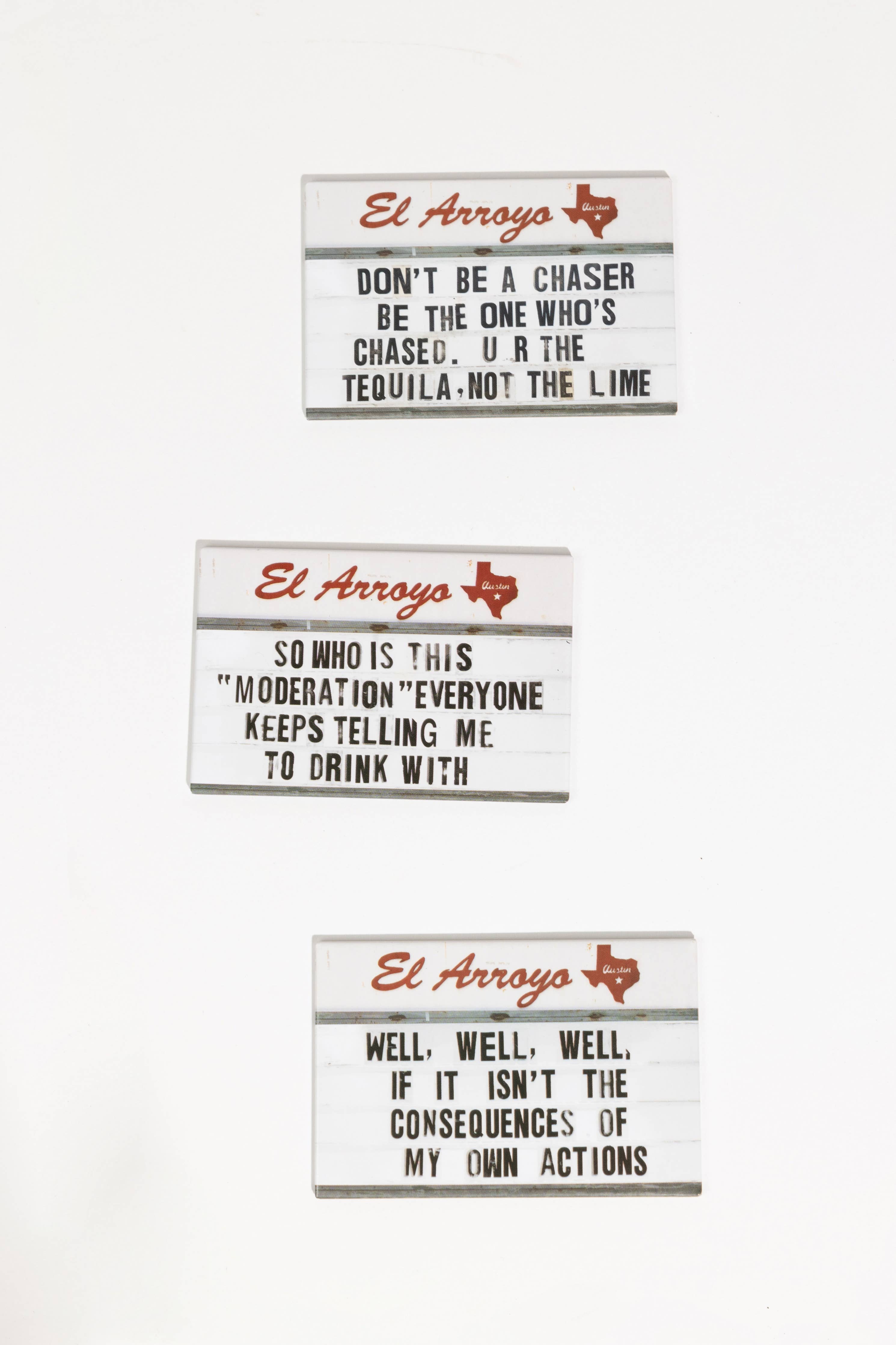 Magnet Set - Happy Hour