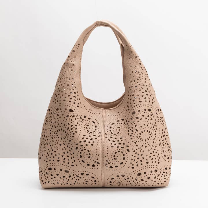 Farrow Vegan Leather Tote - Nude