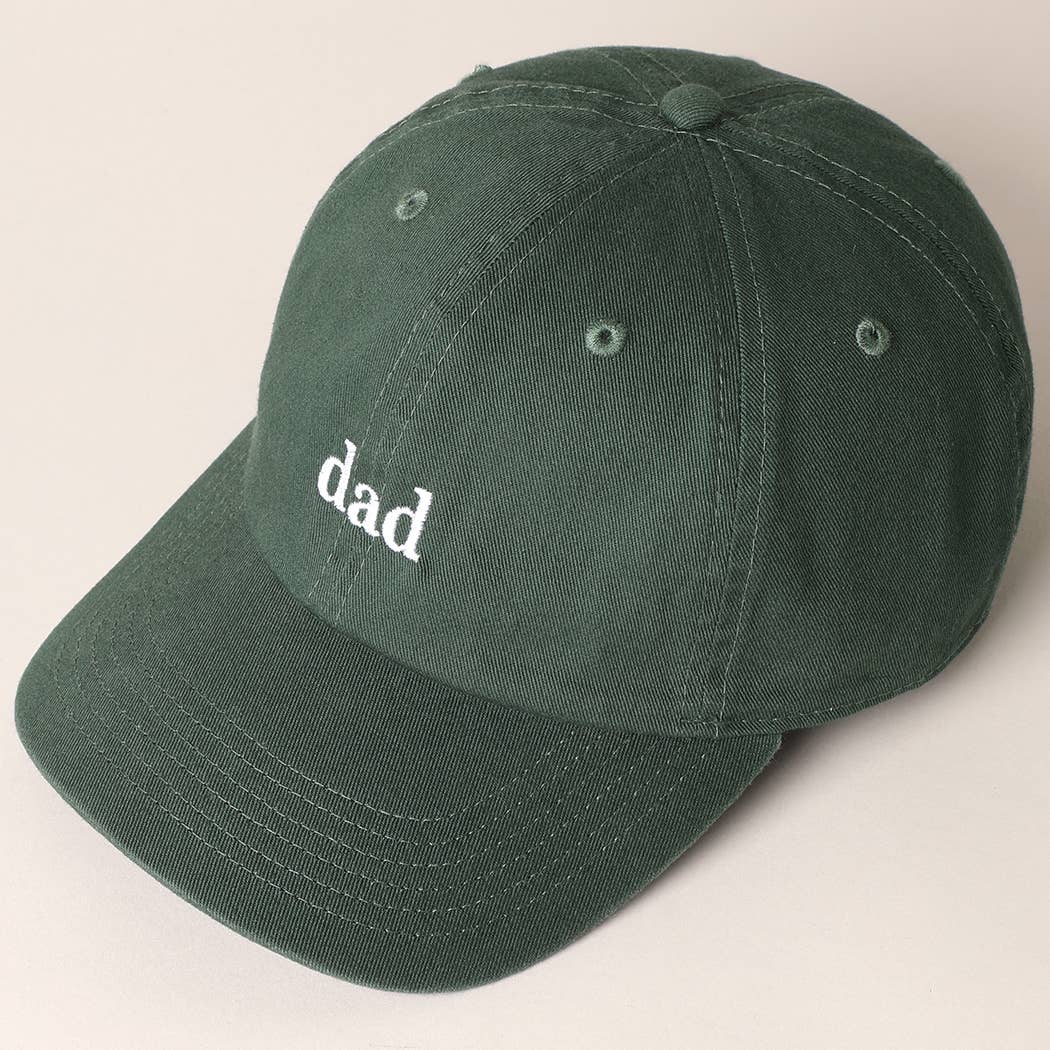 Dad Embroidered Baseball Cap
