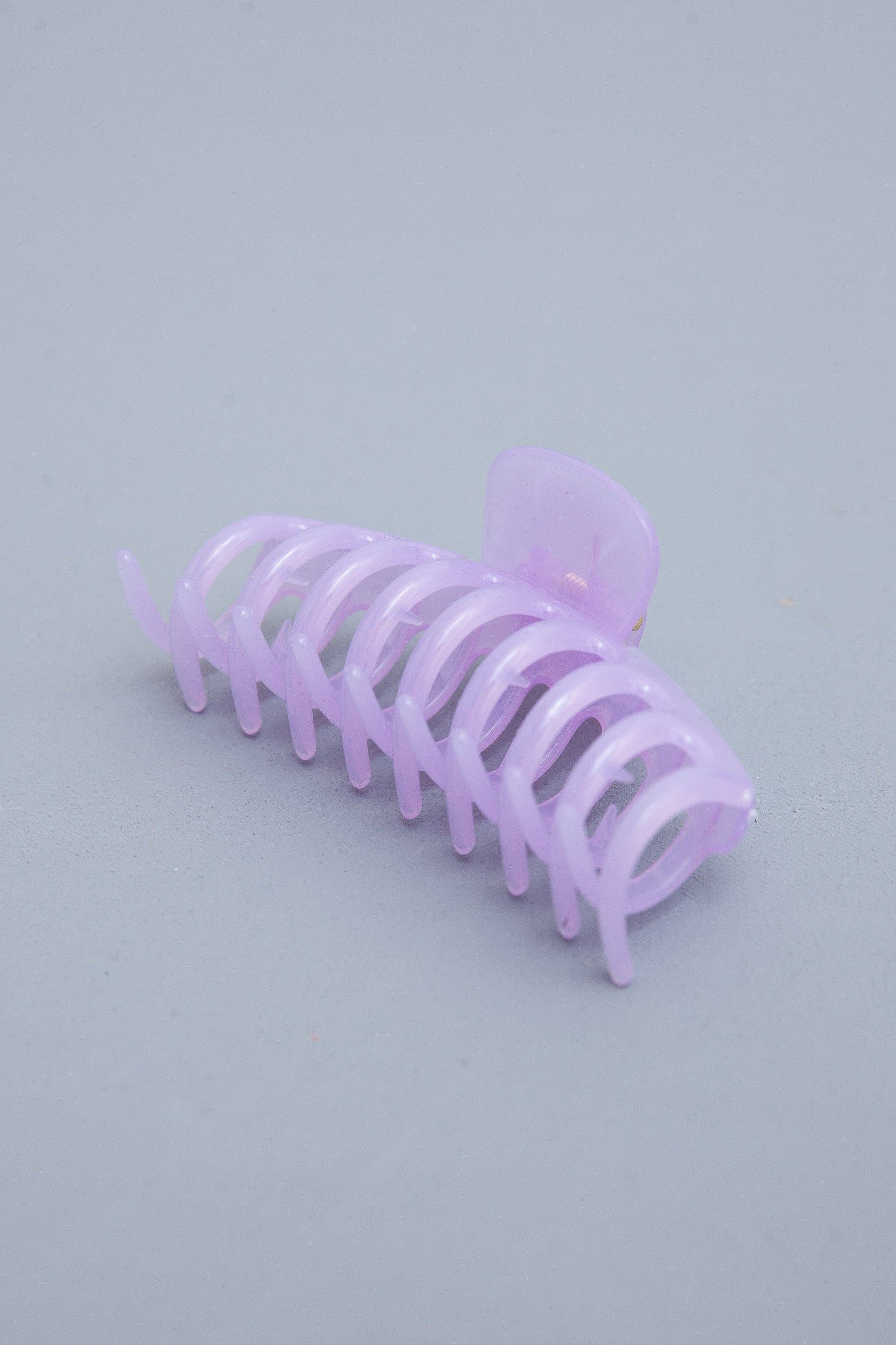 Jumbo Semi Glossy  Hair Claw Clips