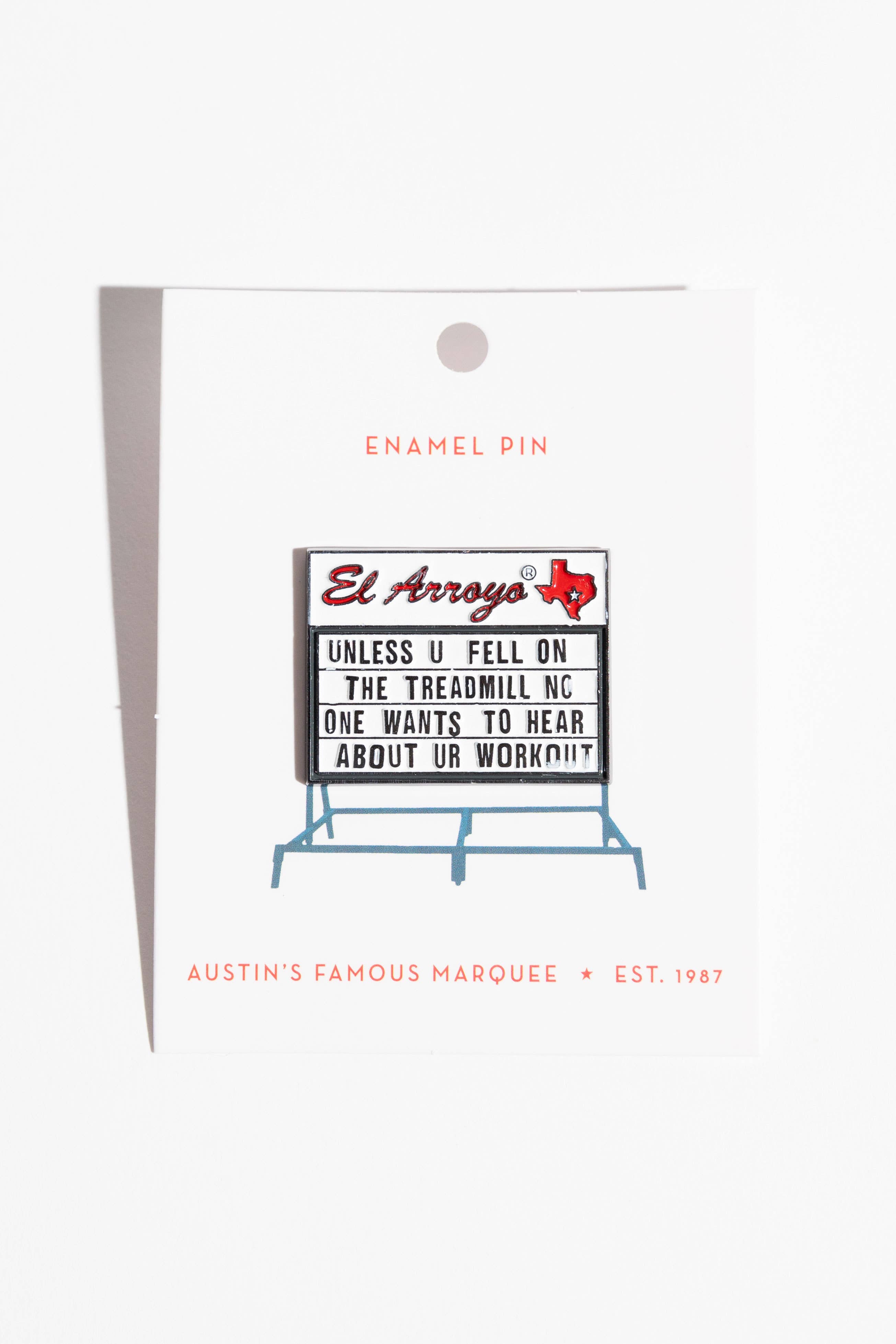 Ur Workout Enamel Pin