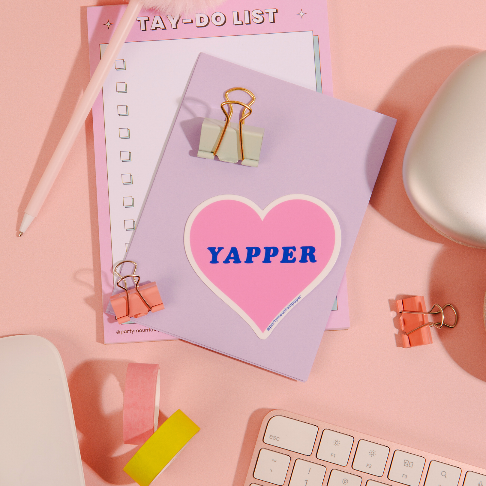 Yapper Heart Sticker