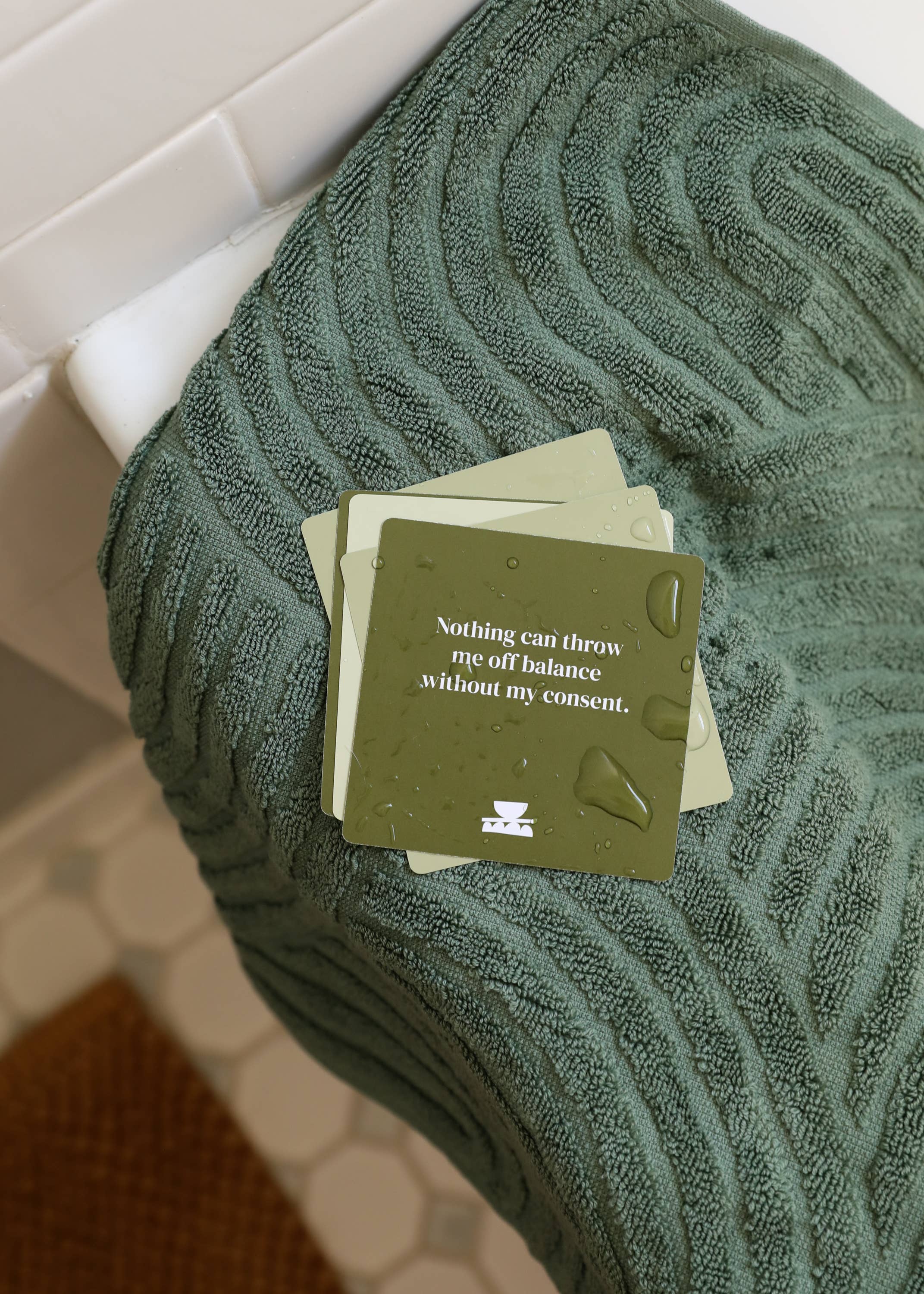 Grounding Shower Affirmation™ Cards