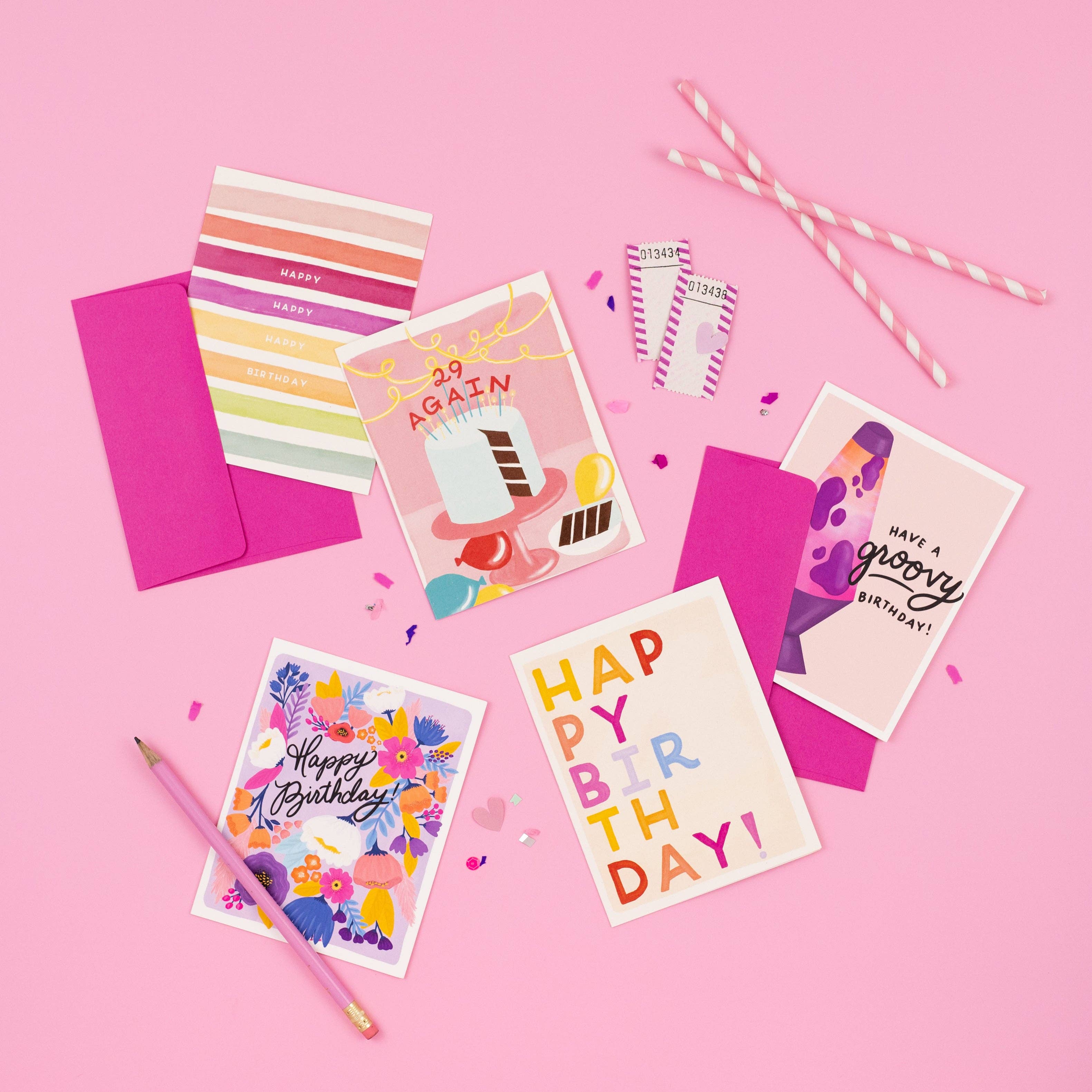 Cute and Colorful Birthday Card