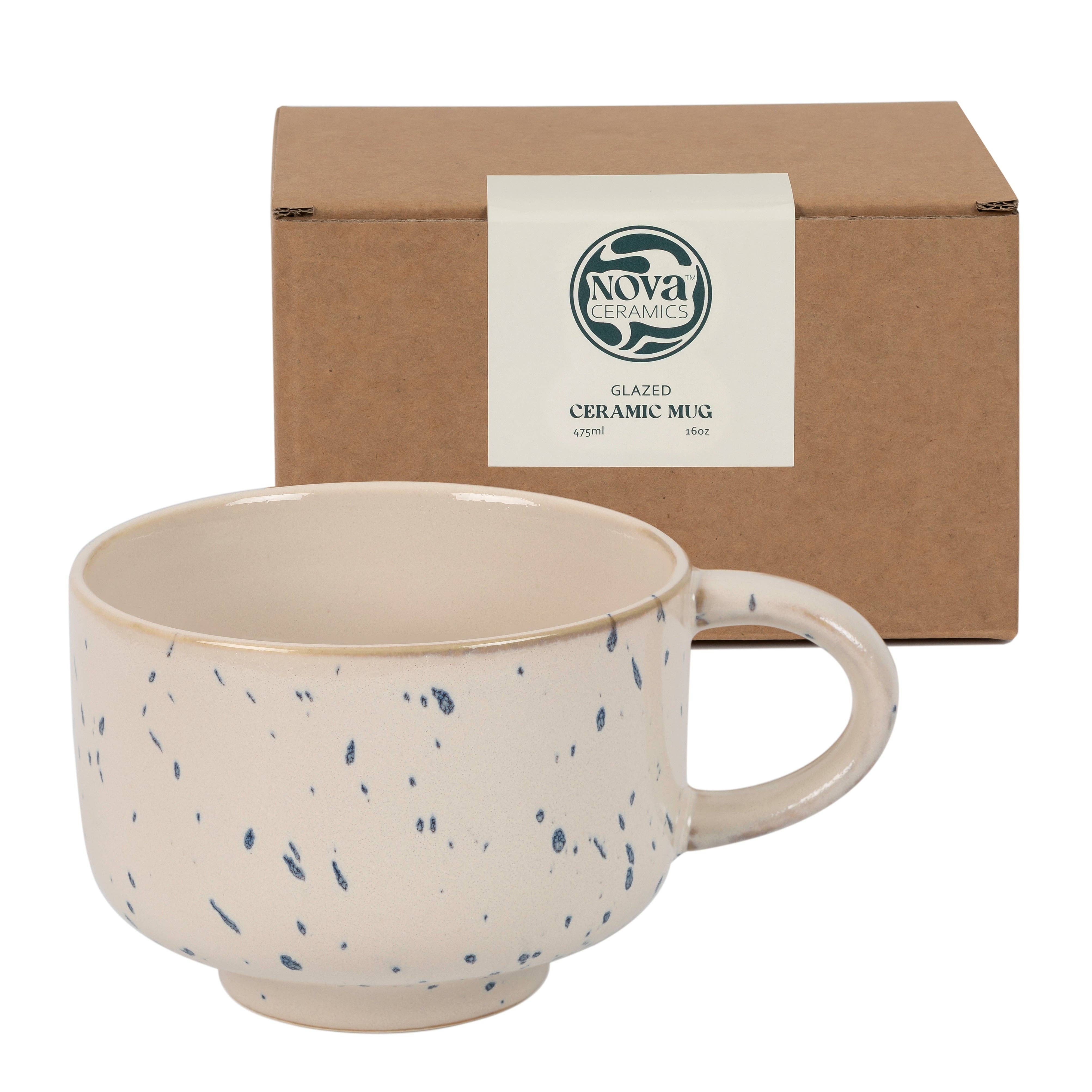 Orchid Ceramic Handmade Mug