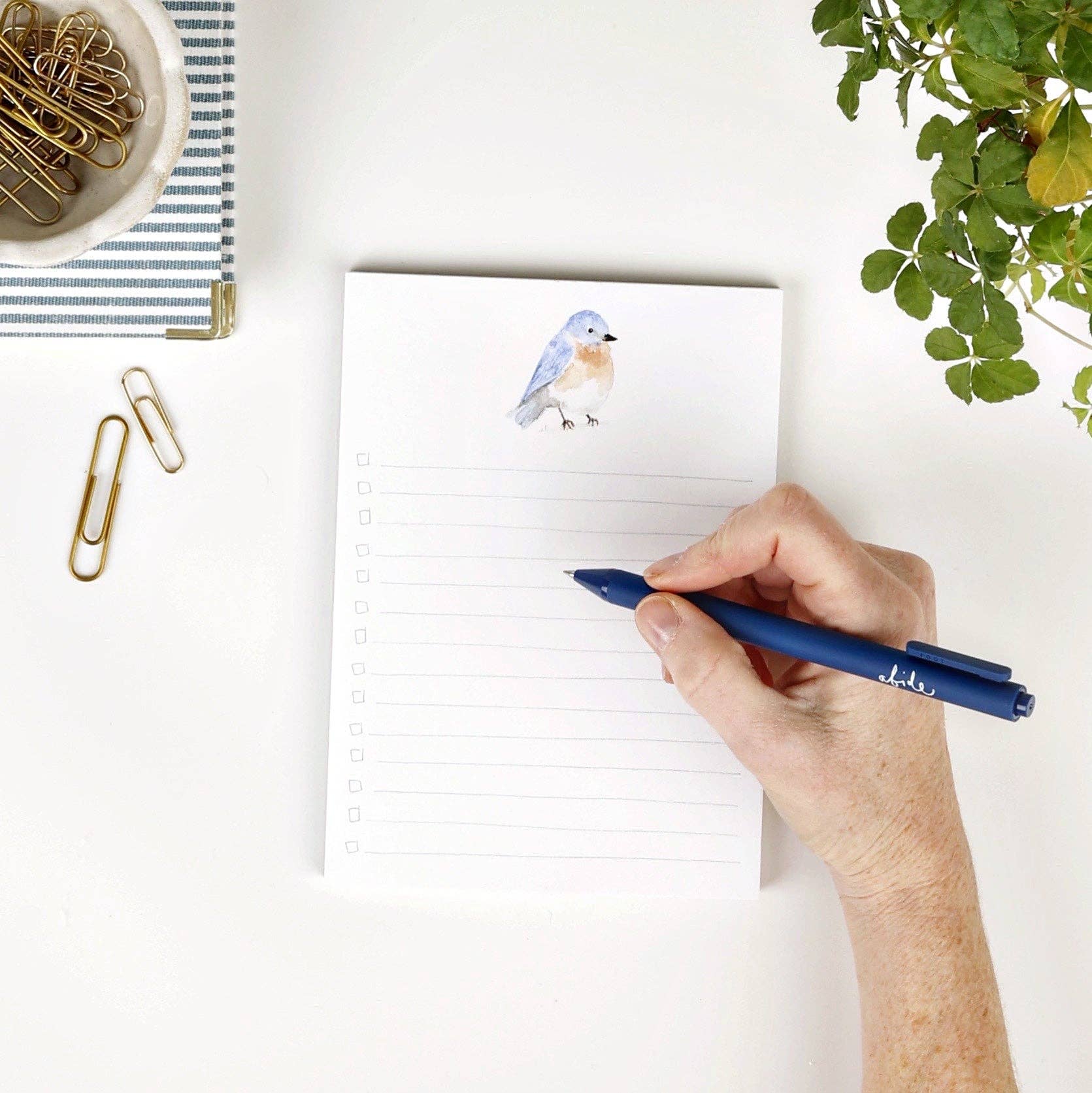 Bluebird Checklist Notepad