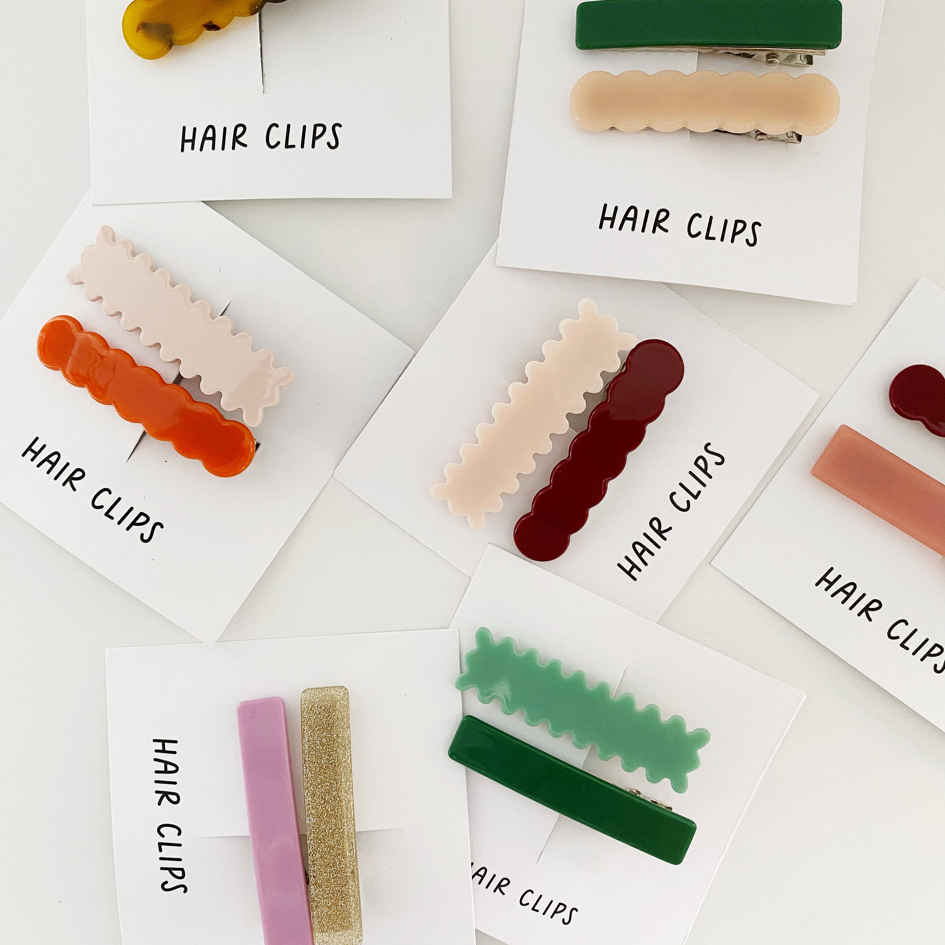 Mixed Hair Clip Set