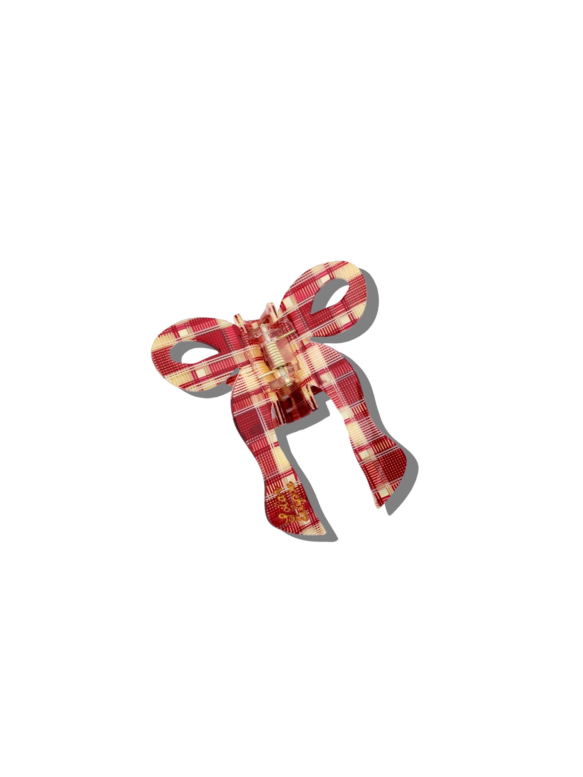 Coquette Bow Claw Hair Clip