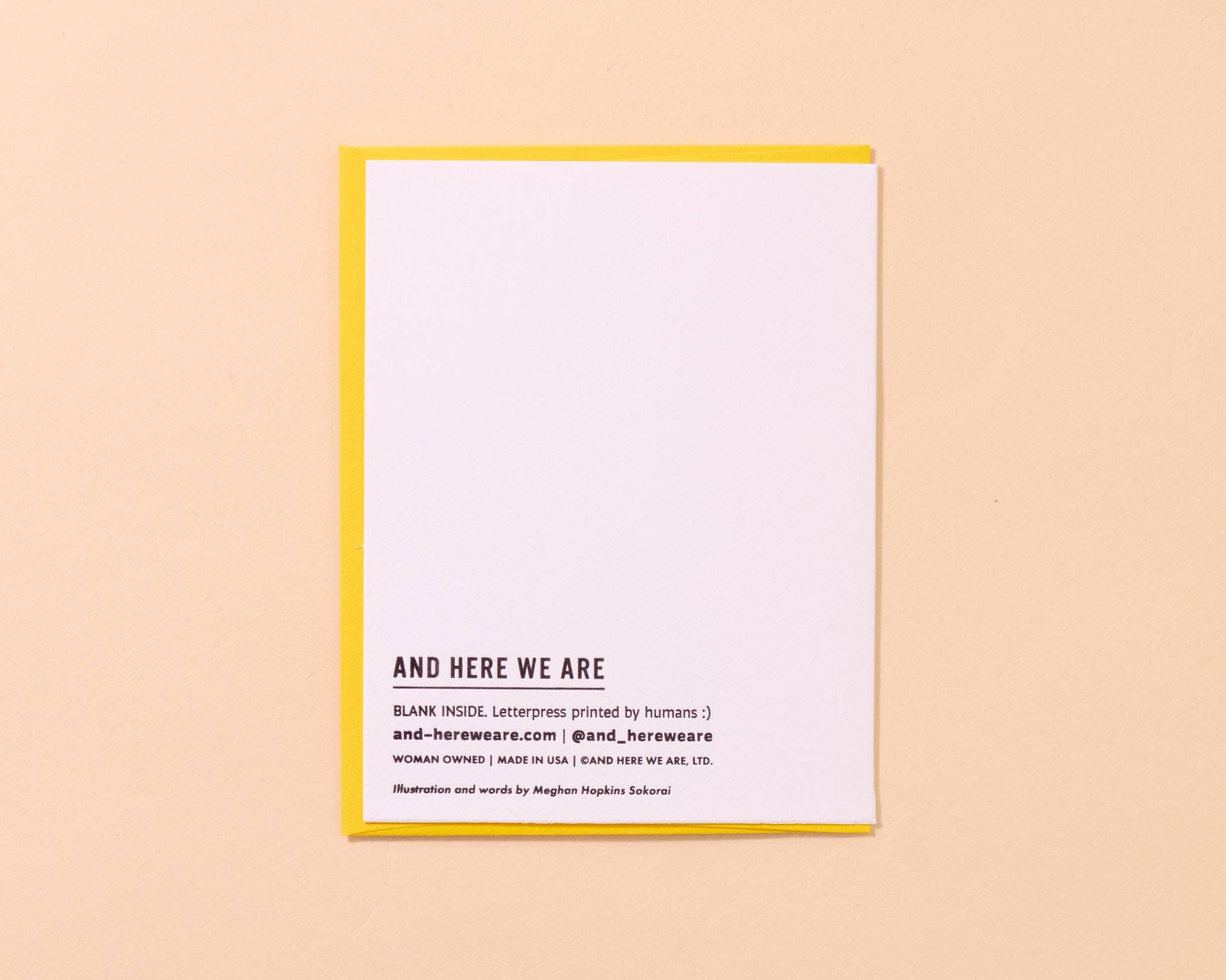 Mom's Best Bud Letterpress Card