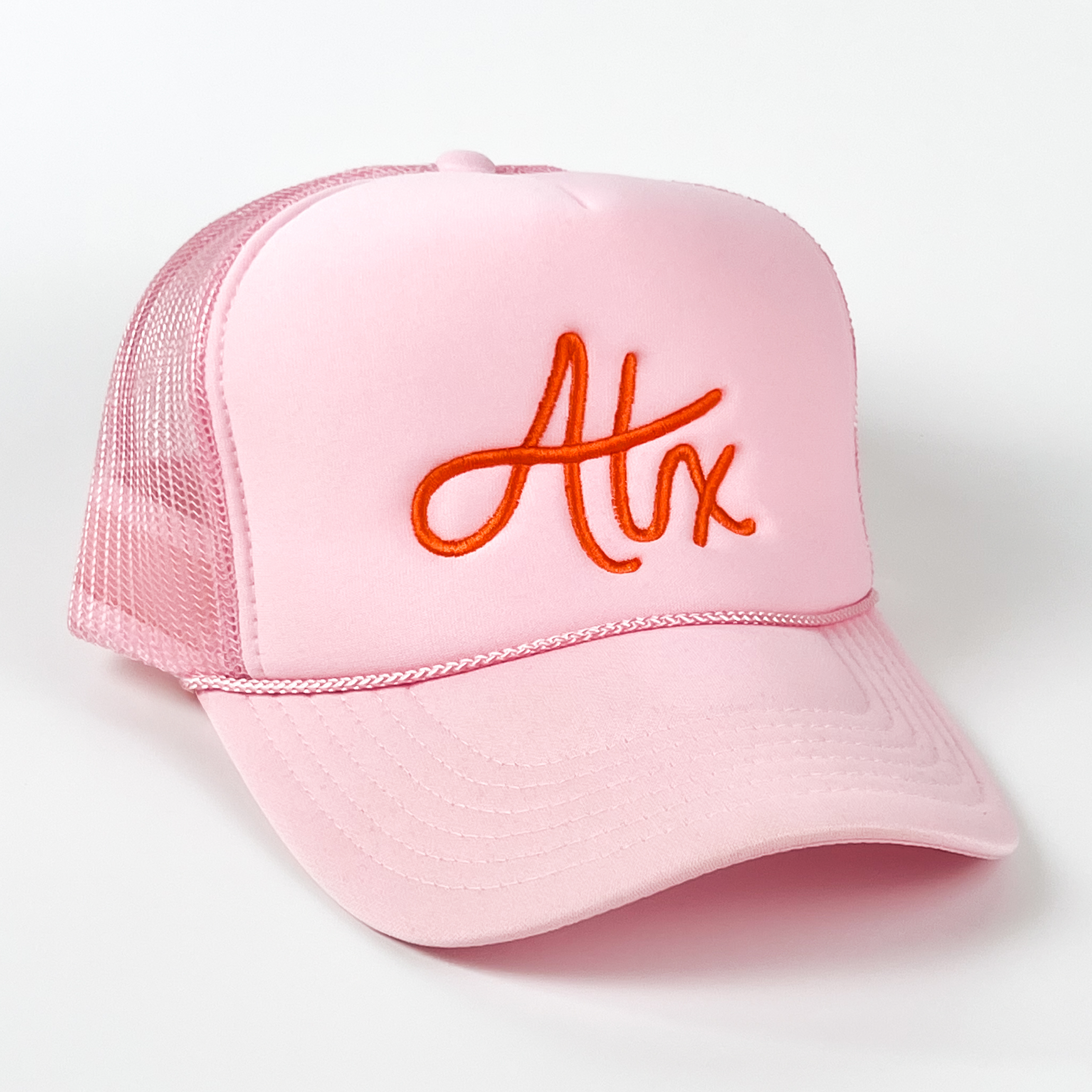 Austin Cap Pink Embroidered