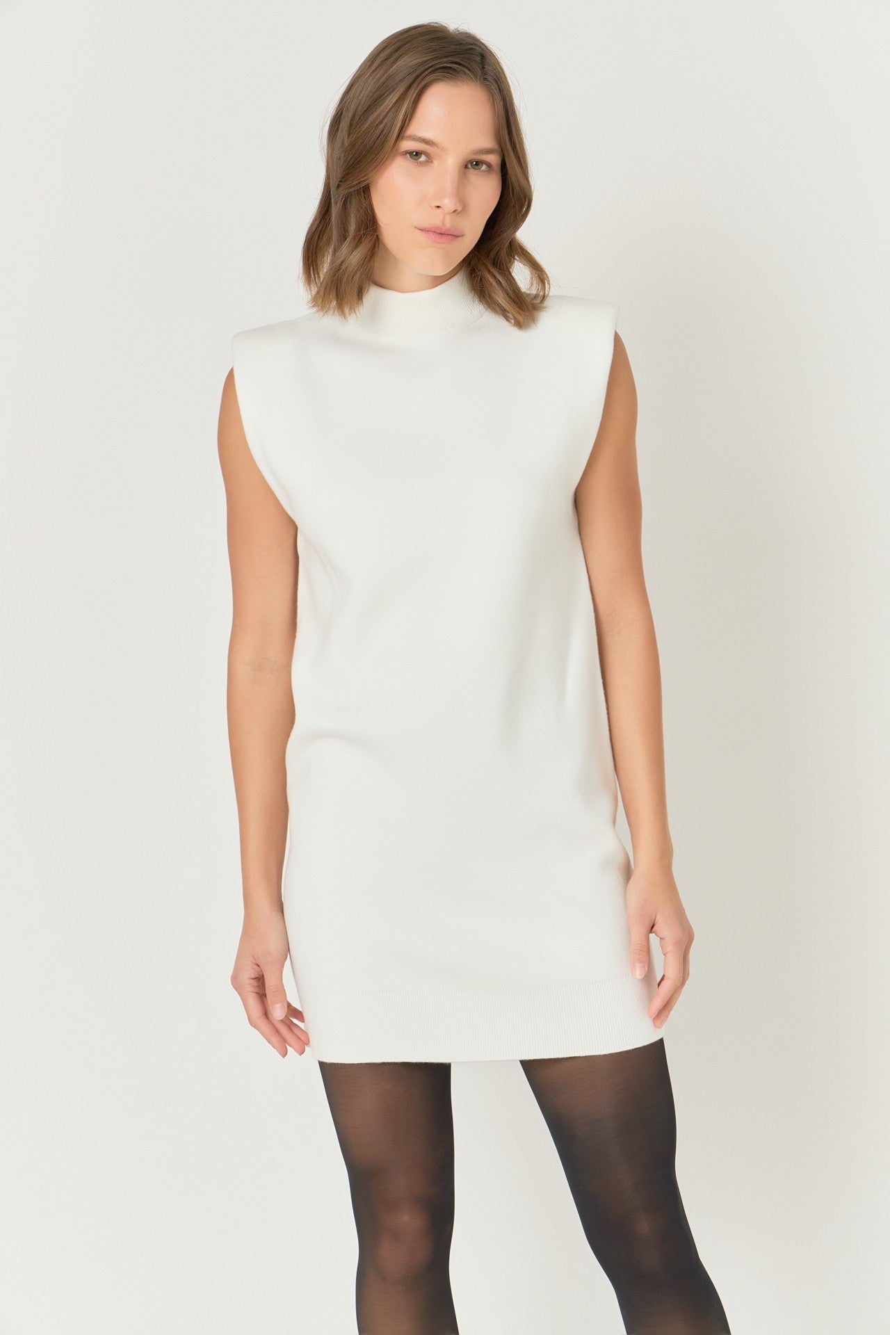 Silent Night Knit Mini Dress