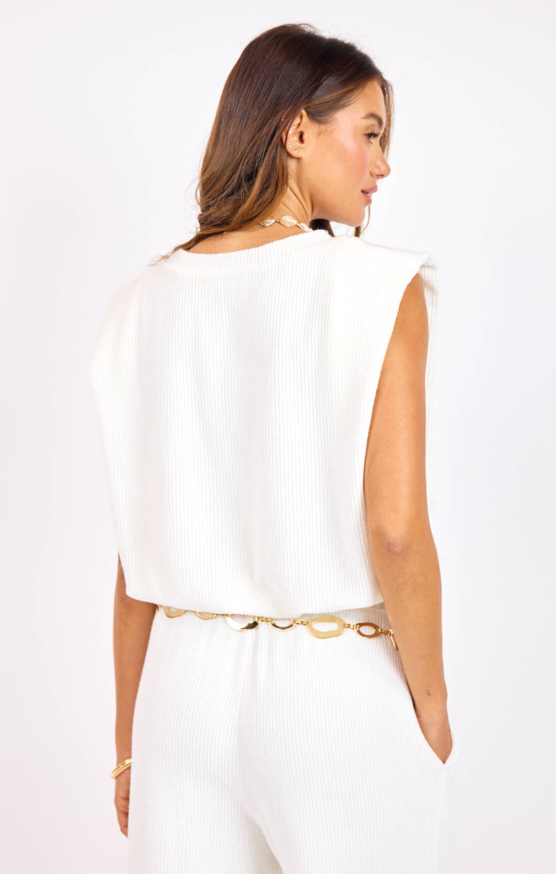 Orchid Padded Bubble Top