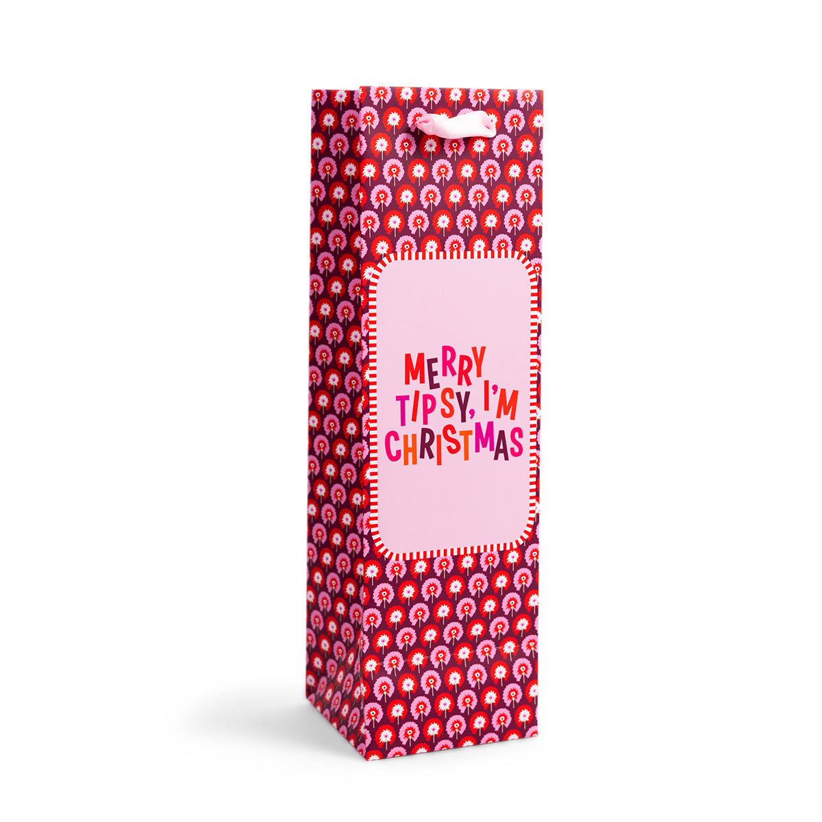 Merry Tipsy Wine Gift Bag