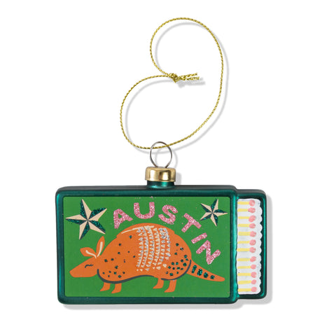 Austin Matchbook Ornament