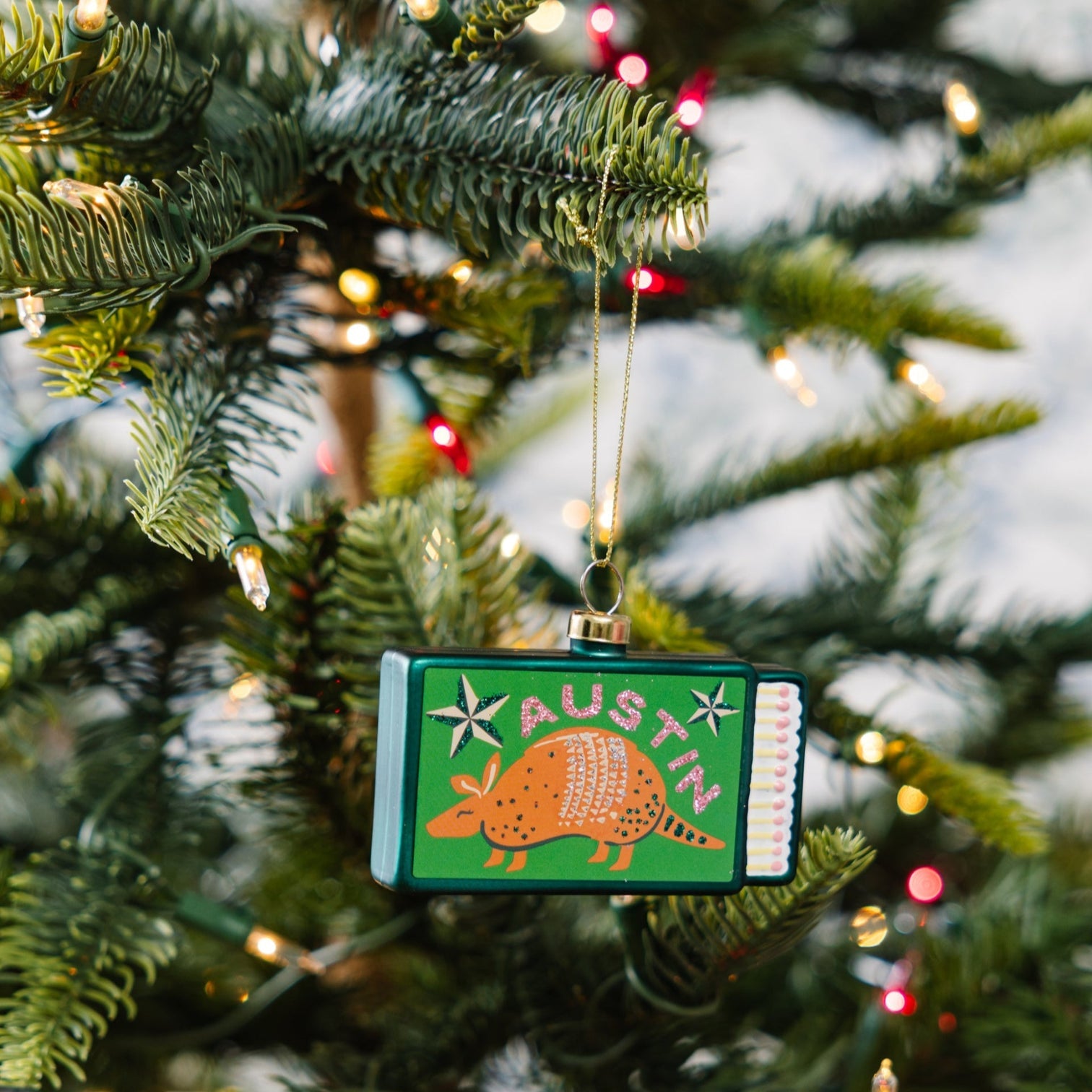 Austin Matchbook Ornament