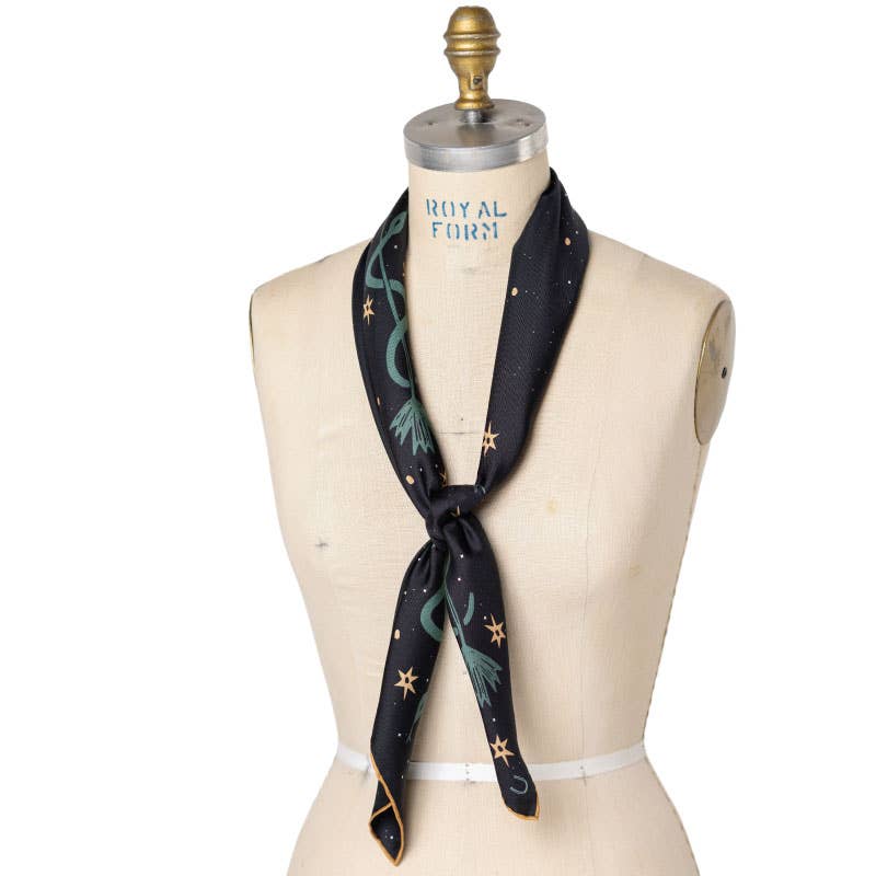 Lasso The Stars Silk Scarf