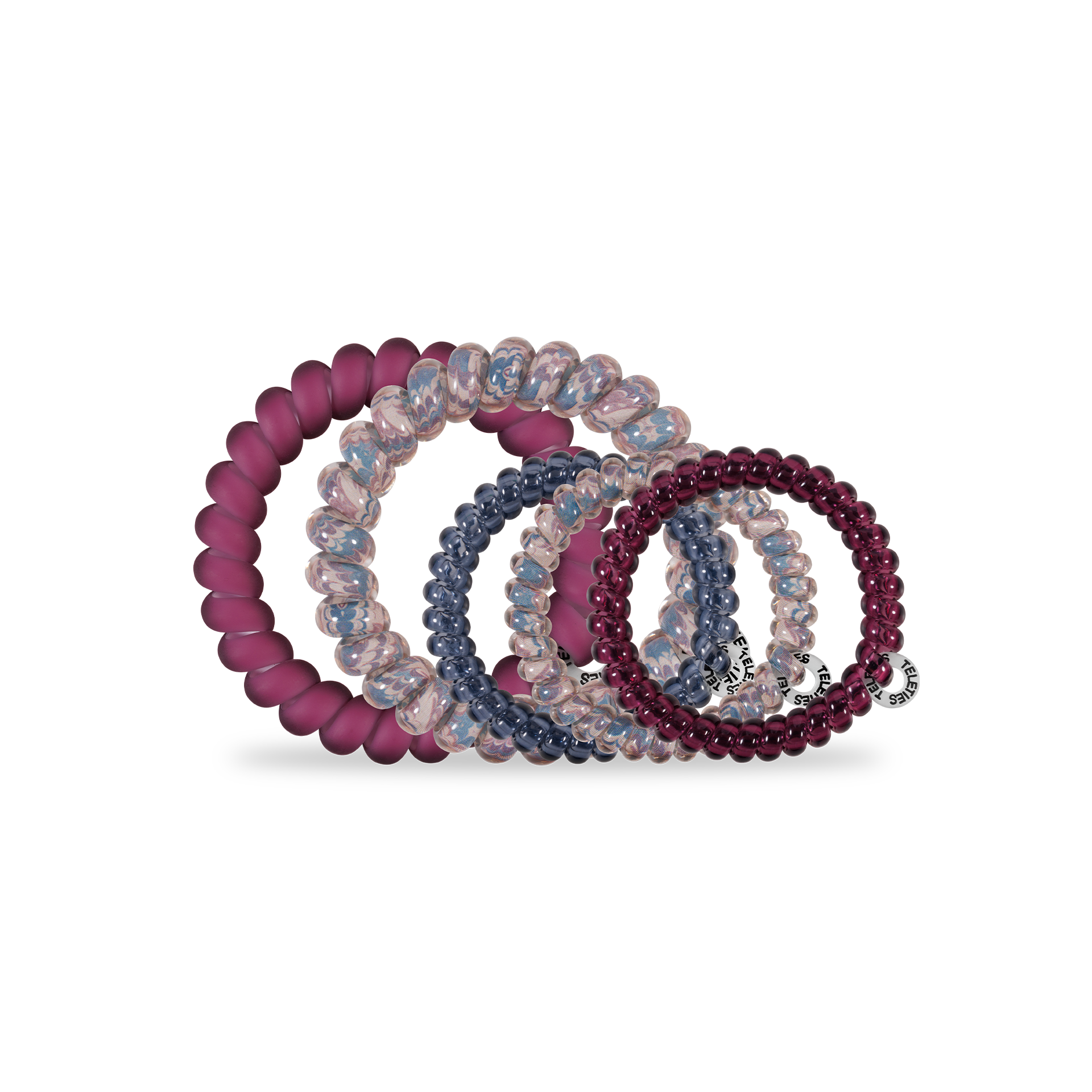 Purple Haze Spiral Hair Coils Set