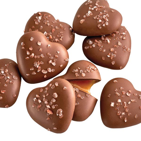 Bissinger's Milk Salted Caramel Hearts