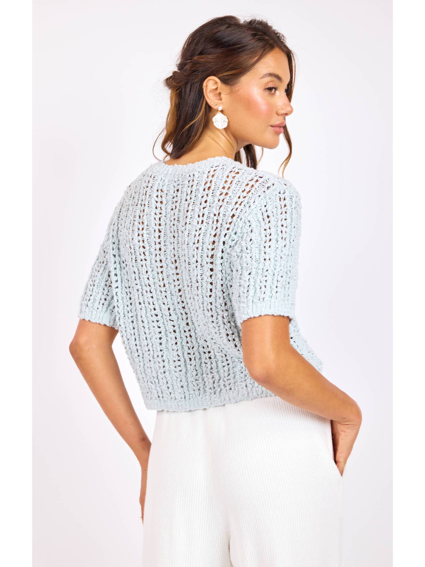 Peruse Short Sleeve Sweater