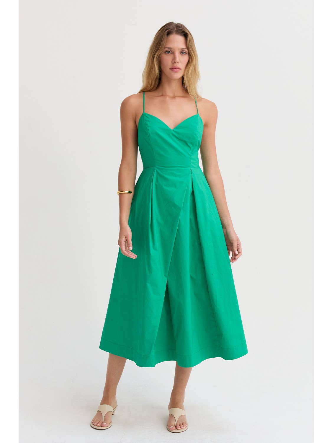 Eunice Poplin Midi Dress