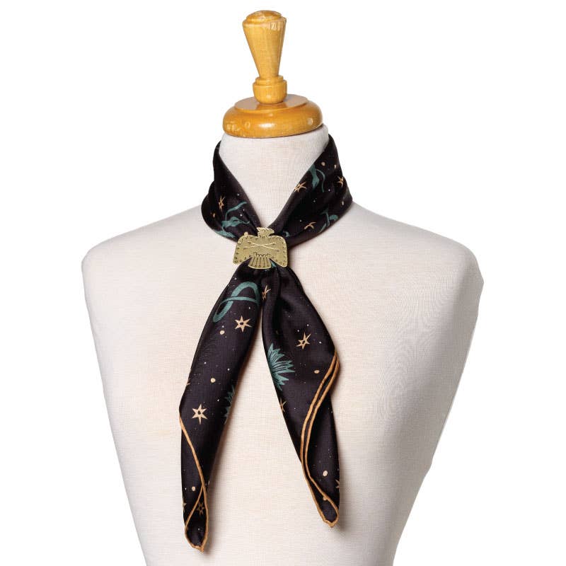 Lasso the Stars Silk Scarf – Large