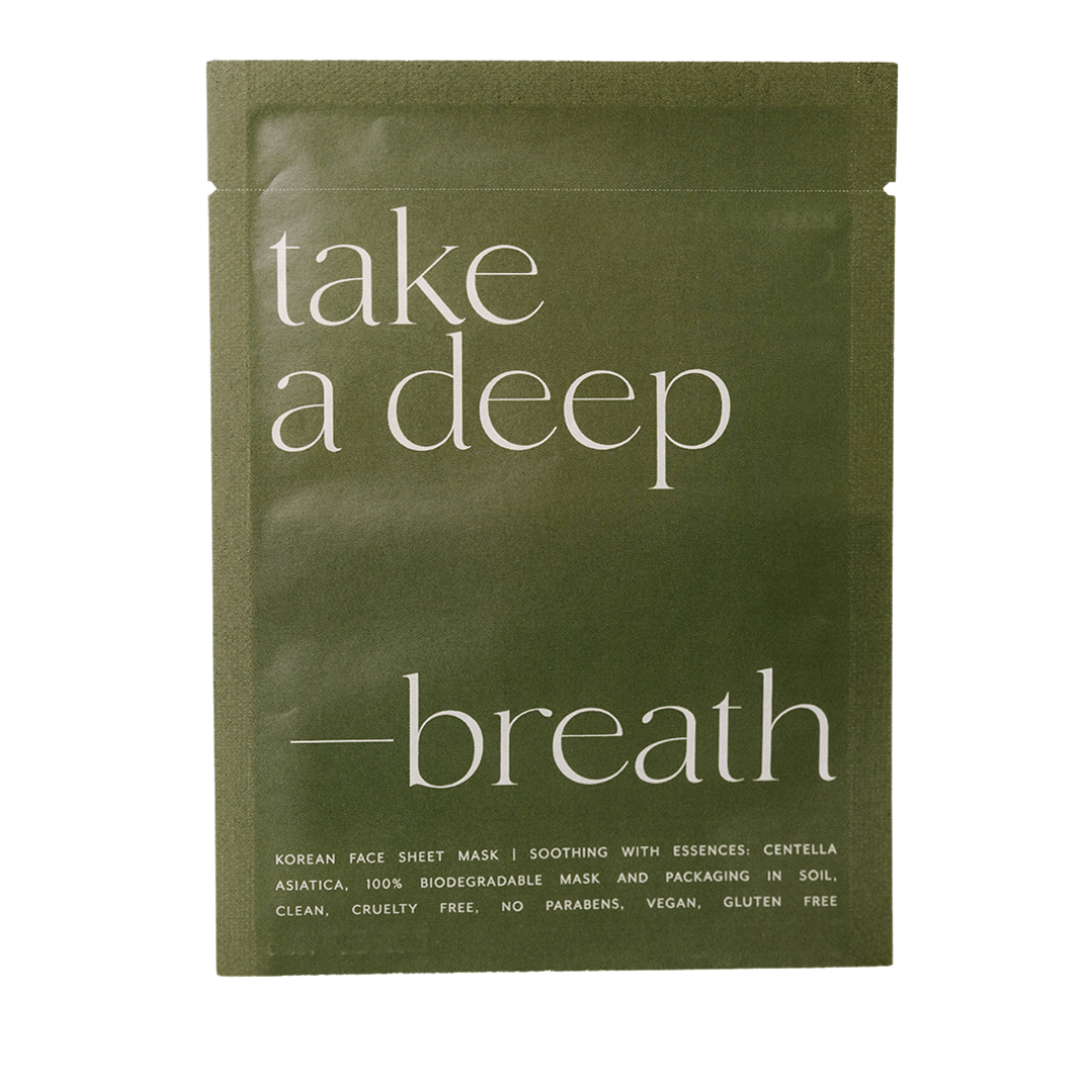 Take a Deep Breath Korean Sheet Mask