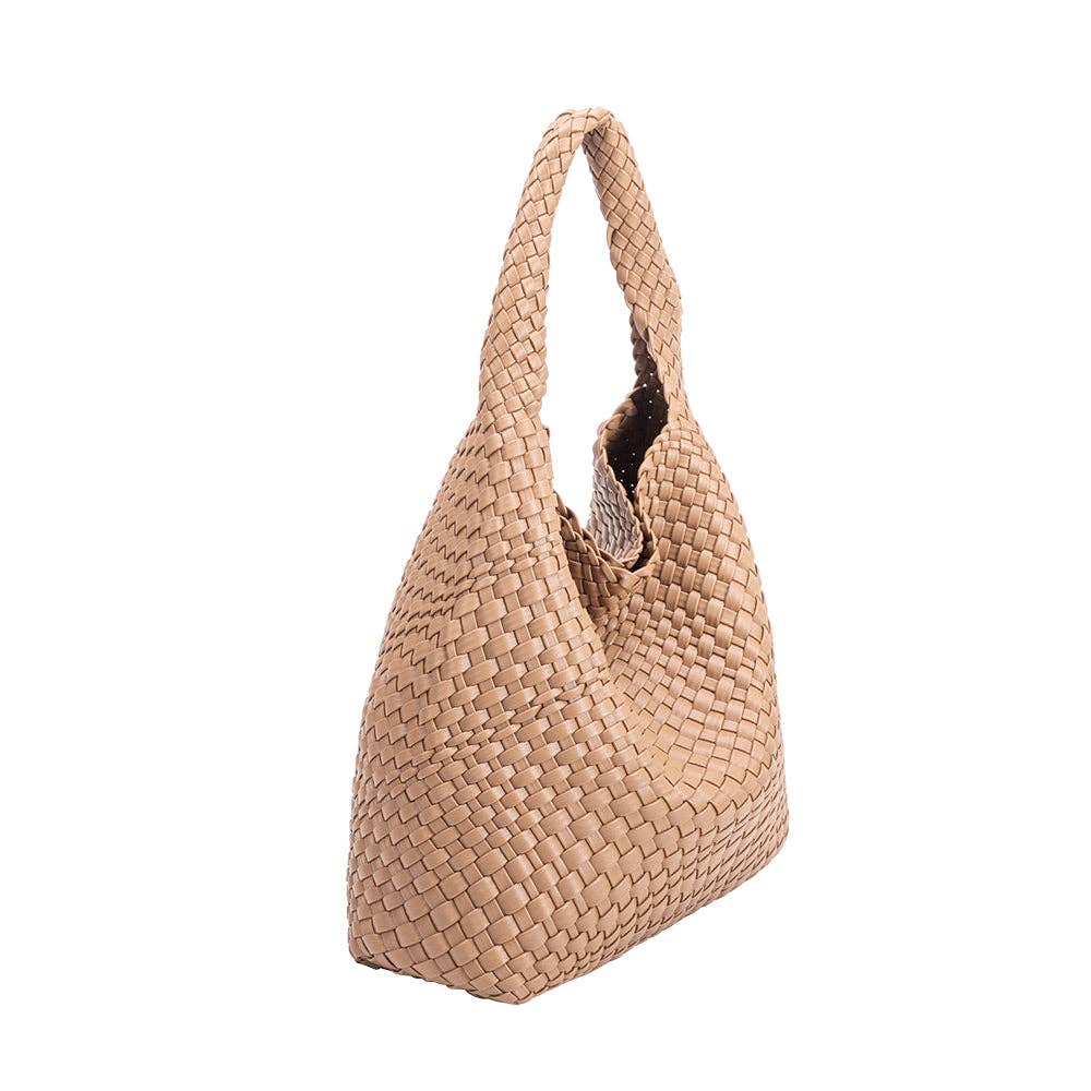 Johanna Vegan Shoulder Bag - Nude