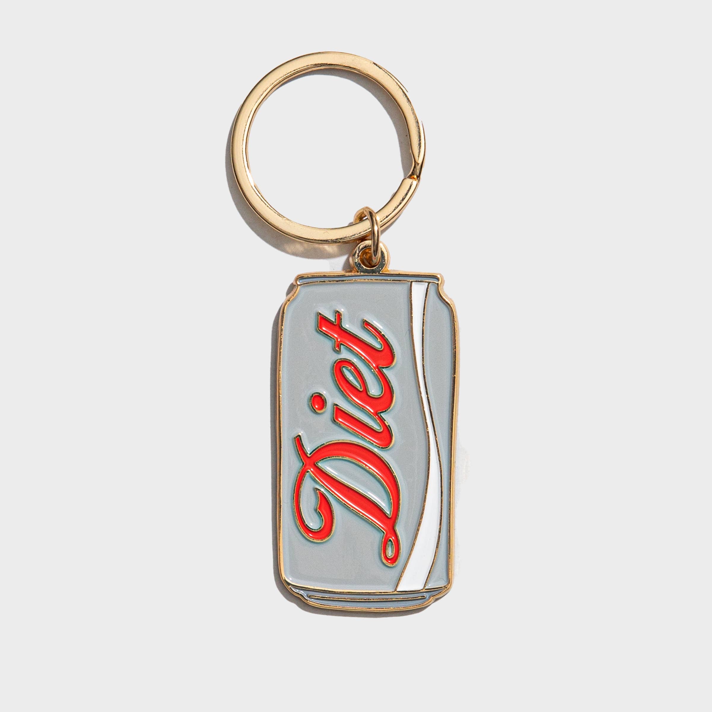 Diet Soda Can Enamel Keychain