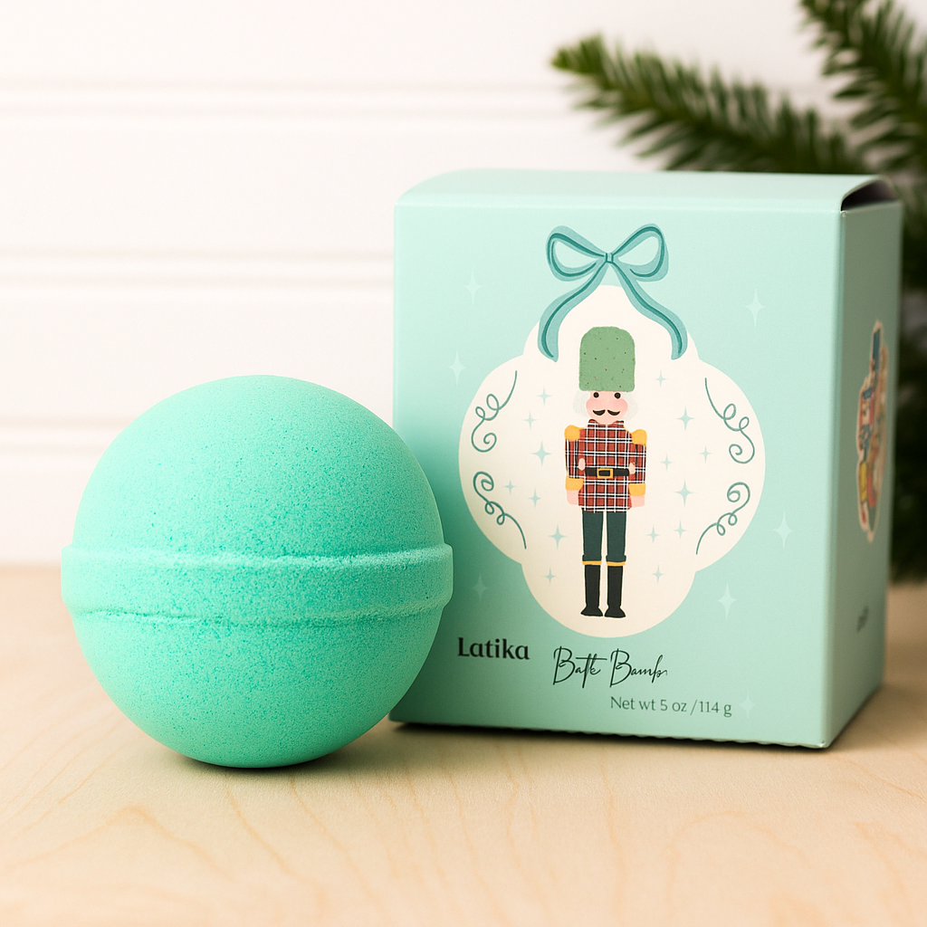 Christmas Nutcracker Bath Bomb