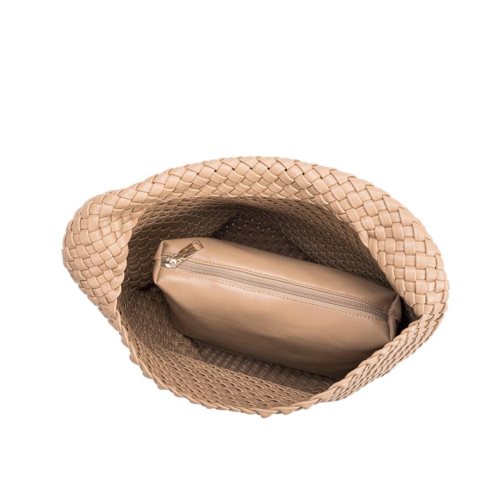 Johanna Vegan Shoulder Bag - Nude