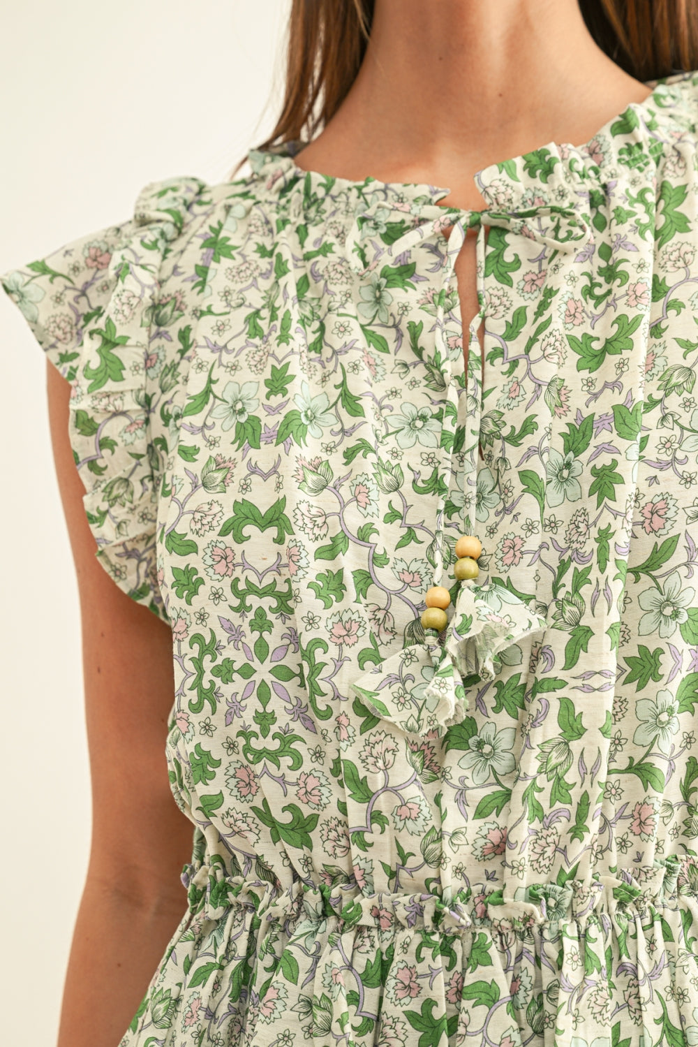Betty Ruffled Mini Dress