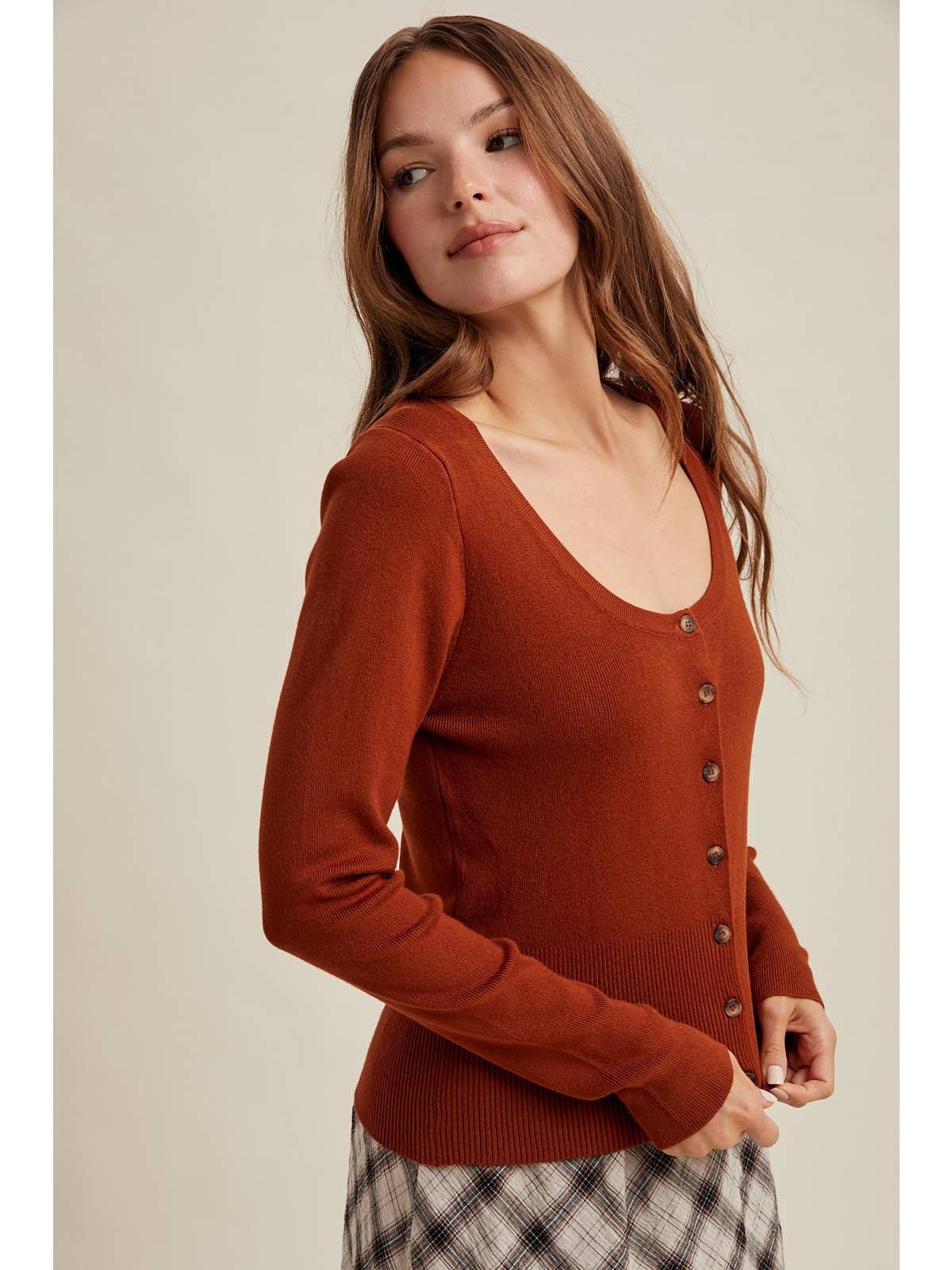 All Grit Button Up Sweater