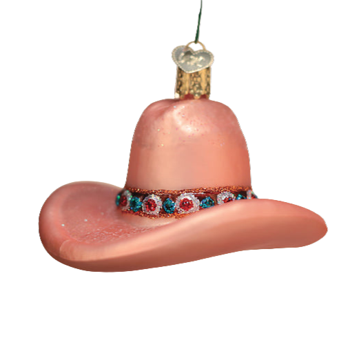 Cowgirl Hat Ornament