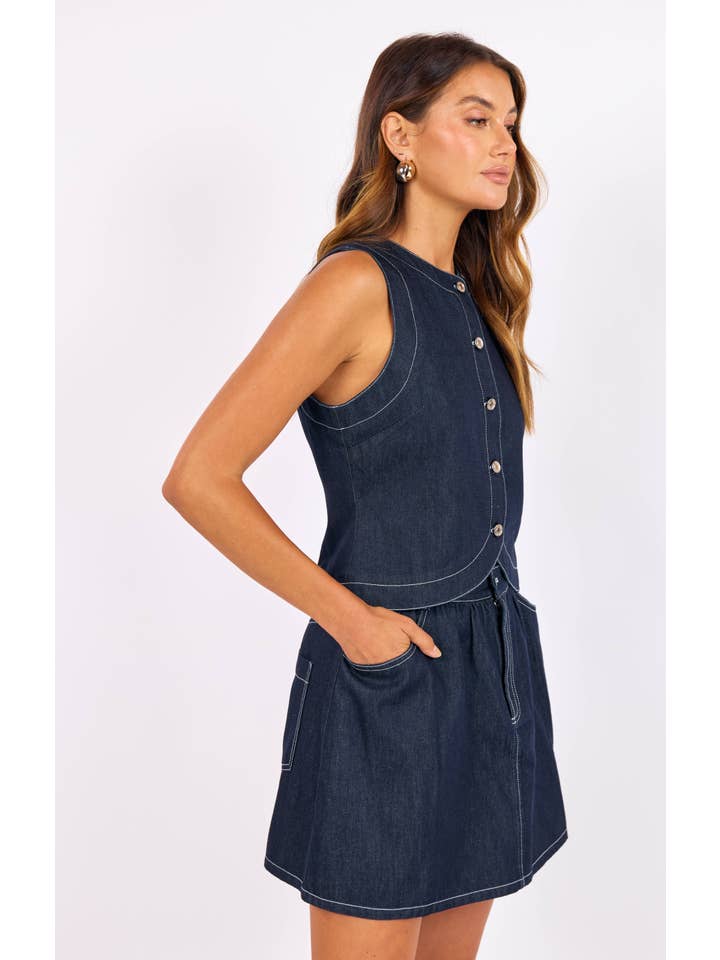 Bodega Denim Vest